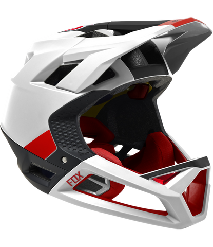 Casco Fox Proframe  Blocked, Ce [Blk/Wht] 29398-018
