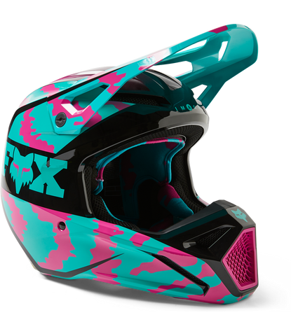 Casco Fox V1 Nuklr [Teal] 29663-176