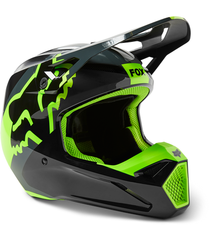 Casco Fox V1 Xpozr  Dot/Ece [Blk/Gry] 30266-014